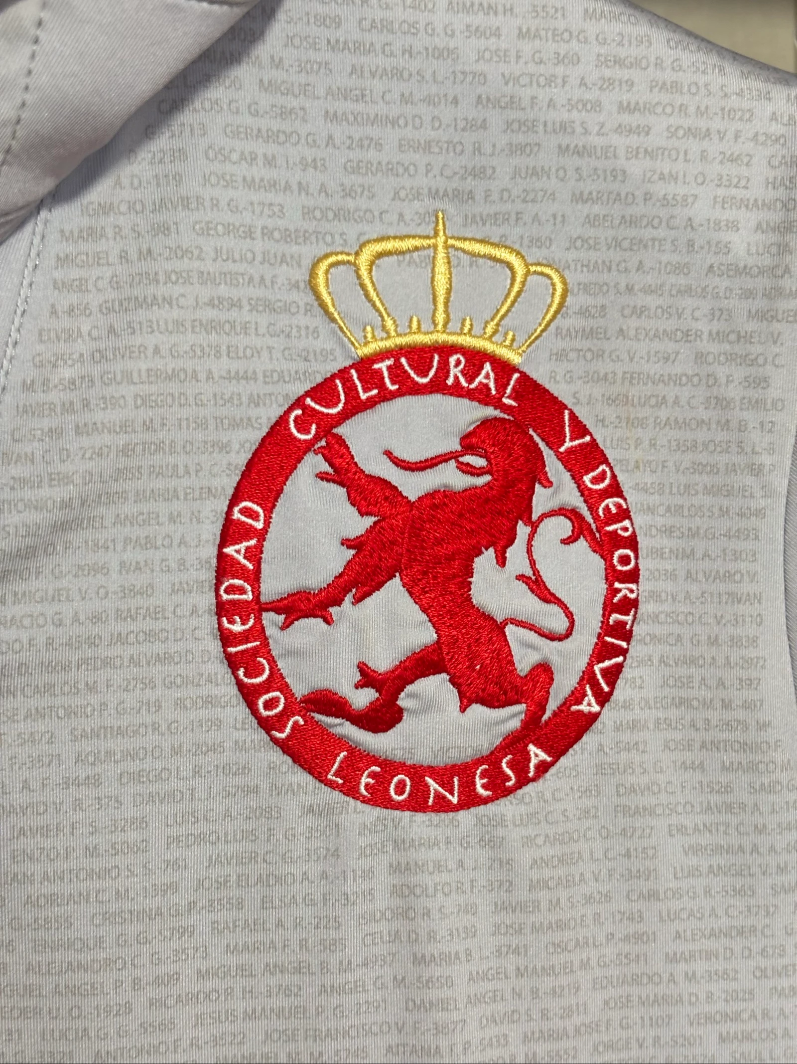 Camiseta Cultural Leonesa 2023 2024 Kappa Player Issued – photo 3